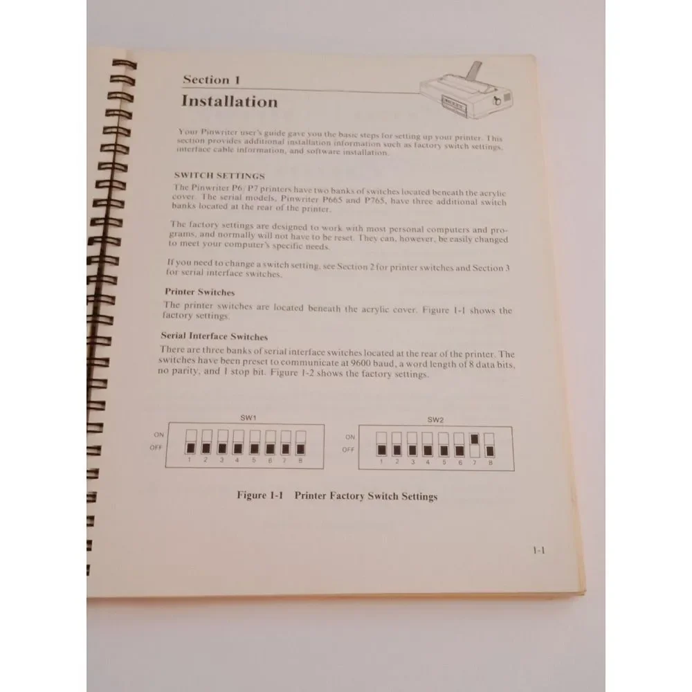 NEC Pinwriter P6/P7 Series Technical Reference Guide‎